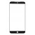 Replacement Front Glass For Meizu 15 Blue By - Maxbhi Com