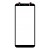 Replacement Front Glass For Samsung Galaxy J8 2018 Black By - Maxbhi Com