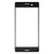 Replacement Front Glass For Sony Xperia X Black By - Maxbhi Com