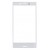 Replacement Front Glass For Sony Xperia X White By - Maxbhi Com