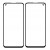 Replacement Front Glass For Oppo Reno7 5g Black By - Maxbhi Com