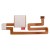 Fingerprint Sensor Flex Cable For Xiaomi Mi Max 128gb Gold By - Maxbhi Com