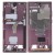 Lcd Frame Middle Chassis For Samsung Galaxy S22 Ultra 5g Red By - Maxbhi Com