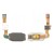 Fingerprint Sensor Flex Cable For Vivo X9 Plus Black By - Maxbhi Com