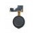 Fingerprint Sensor Flex Cable For Lg Q8 Black By - Maxbhi Com