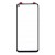 Replacement Front Glass For Infinix Note 7 Black By - Maxbhi Com