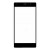 Replacement Front Glass For Lyf F1s Black By - Maxbhi Com
