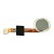 Fingerprint Sensor Flex Cable For Blu Vivo Xi 2018 White By - Maxbhi Com