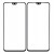 Replacement Front Glass For Vivo V23 5g Black By - Maxbhi Com