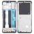 Lcd Frame Middle Chassis For Vivo Y15s 2021 Black By - Maxbhi Com
