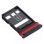 Sim Card Holder Tray For Honor V30 Black - Maxbhi Com