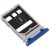 Sim Card Holder Tray For Honor V30 Blue - Maxbhi Com