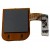 Fingerprint Sensor Flex Cable For Blu Vivo 5r Black By - Maxbhi Com
