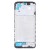 Lcd Frame Middle Chassis For Xiaomi Redmi Note 10s Black By - Maxbhi Com