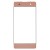 Replacement Front Glass For Sony Xperia Xa Dual Rose Gold By - Maxbhi Com