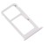 Sim Card Holder Tray For Nokia X6 2018 White - Maxbhi Com