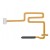 Fingerprint Sensor Flex Cable For Oppo A76 Black By - Maxbhi Com