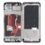 Lcd Frame Middle Chassis For Oppo A76 Black By - Maxbhi Com