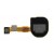 Fingerprint Sensor Flex Cable For Samsung Galaxy A11 Black By - Maxbhi Com
