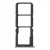 Sim Card Holder Tray For Realme Narzo 50 Black - Maxbhi Com