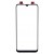 Replacement Front Glass For Xiaomi Mi A3 Black By - Maxbhi Com