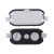 Home Button Outer For Samsung E500hq White By - Maxbhi Com