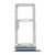 Sim Card Holder Tray For Samsung Galaxy S9 Blue - Maxbhi Com