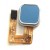 Fingerprint Sensor Flex Cable For Homtom S8 Blue By - Maxbhi Com