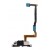 Fingerprint Sensor Flex Cable For Samsung Galaxy Smg850f White By - Maxbhi Com