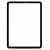 Replacement Front Glass For Apple Ipad Air 2020 Black By - Maxbhi Com
