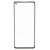 Replacement Front Glass For Oppo Reno 4 Pro Black By - Maxbhi Com