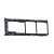 Sim Card Holder Tray For Samsung Galaxy F41 Black - Maxbhi Com