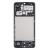 Lcd Frame Middle Chassis For Samsung Galaxy M12 Black By - Maxbhi Com