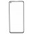 Replacement Front Glass For Realme X7 Pro Black By - Maxbhi Com