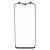 Replacement Front Glass For Realme X2 Black By - Maxbhi Com
