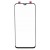 Replacement Front Glass For Realme X2 Black By - Maxbhi Com