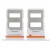 Sim Card Holder Tray For Xiaomi 12 Pro White - Maxbhi Com
