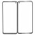 Replacement Front Glass For Realme Gt 2 Black By - Maxbhi Com