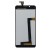 Lcd With Touch Screen For Intex Aqua Craze Ii Black By - Maxbhi Com