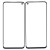 Replacement Front Glass For Oppo K10 Black By - Maxbhi Com