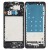 Lcd Frame Middle Chassis For Samsung Galaxy A12 2021 Blue By - Maxbhi Com