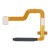 Fingerprint Sensor Flex Cable For Motorola Moto G22 Black By - Maxbhi Com