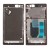 Lcd Frame Middle Chassis For Sony Xperia Z L36h C6603 Purple By - Maxbhi Com