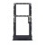 Sim Card Holder Tray For Motorola Moto G52 Black - Maxbhi Com