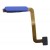 Fingerprint Sensor Flex Cable For Samsung Galaxy M33 5g Blue By - Maxbhi Com