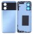 Back Panel Cover For Xiaomi Poco M4 5g Blue - Maxbhi Com