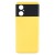 Back Panel Cover For Xiaomi Poco M4 5g Yellow - Maxbhi Com