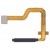 Fingerprint Sensor Flex Cable For Motorola Moto G52 Black By - Maxbhi Com