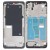 Lcd Frame Middle Chassis For Motorola Moto G52 Black By - Maxbhi Com