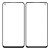 Replacement Front Glass For Oppo F21 Pro Black By - Maxbhi Com